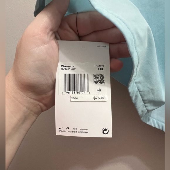 Nike Dri-FIT Bliss Mid-Rise Training Skort XXL - Picture 7 of 8